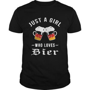 Just A Girl Who Loves Bier Shirt